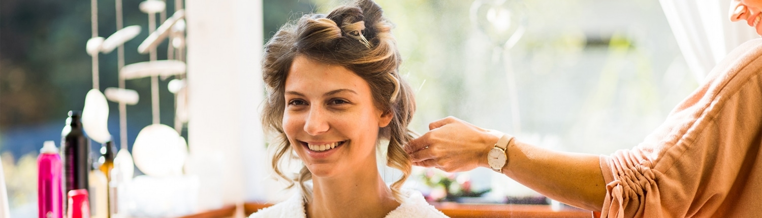 Styling glückliche Braut - Friseur Leibnitz Style Boutiqe by Lissi Pechman